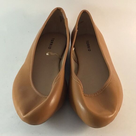 Torrid womens slip on flats loafers brown size 7.5 WW 148862 - Picture 2 of 8